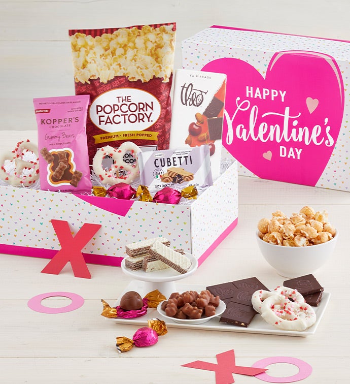 Happy Valentine Chocolate & Sweets Box